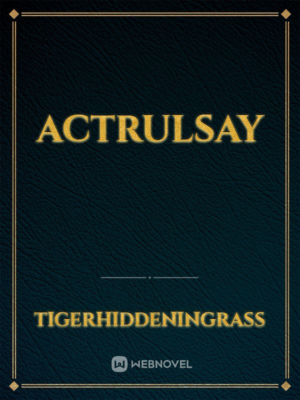 Actrulsay Book