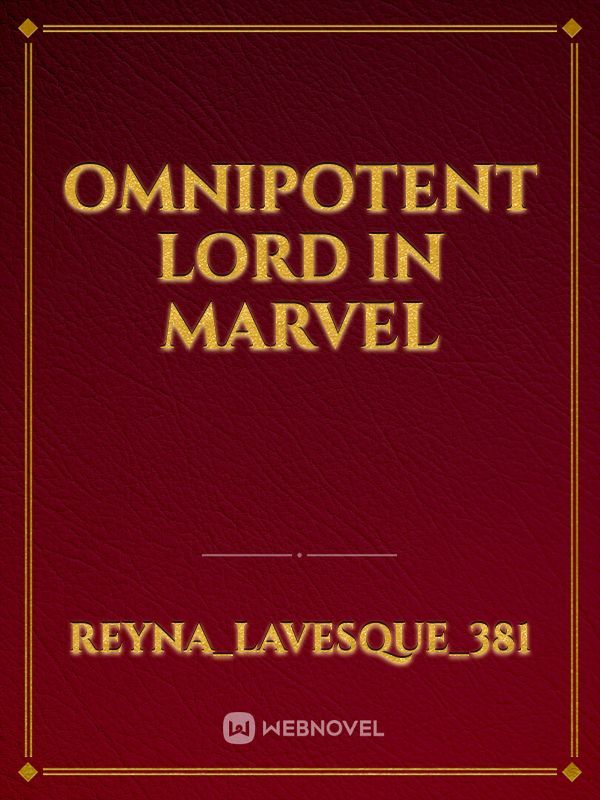 Omnipotent Lord In Marvel