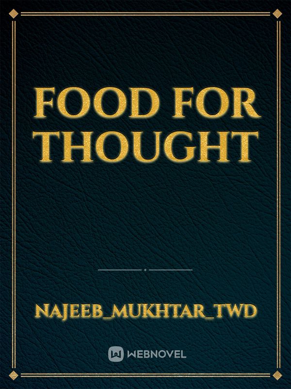 Food for thought Book