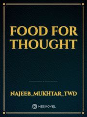 Food for thought Book