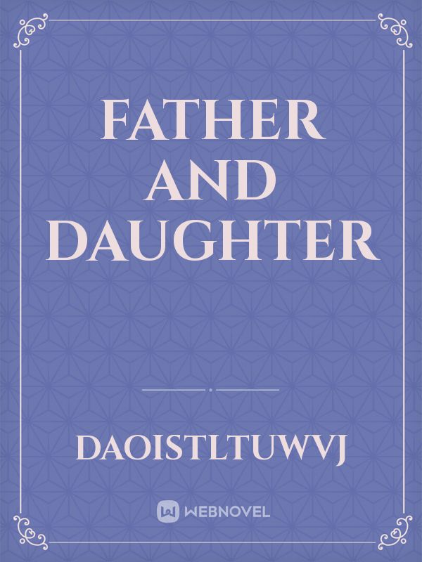 Father and daughter Book