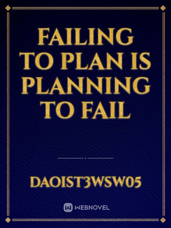 failing to plan is planning to fail Book