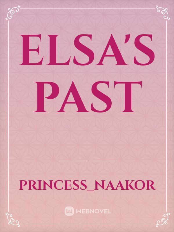 Elsa's past Book
