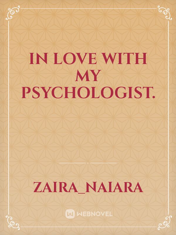 In love with my psychologist. Book