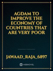 Agdam to improve the economy of countries that are very poor Book