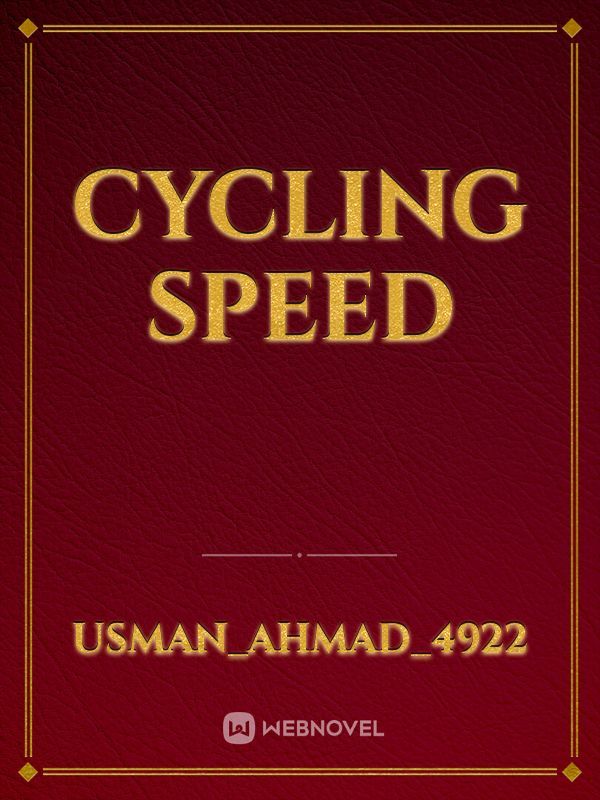 Cycling Speed
