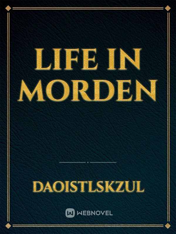 Life in Morden Book
