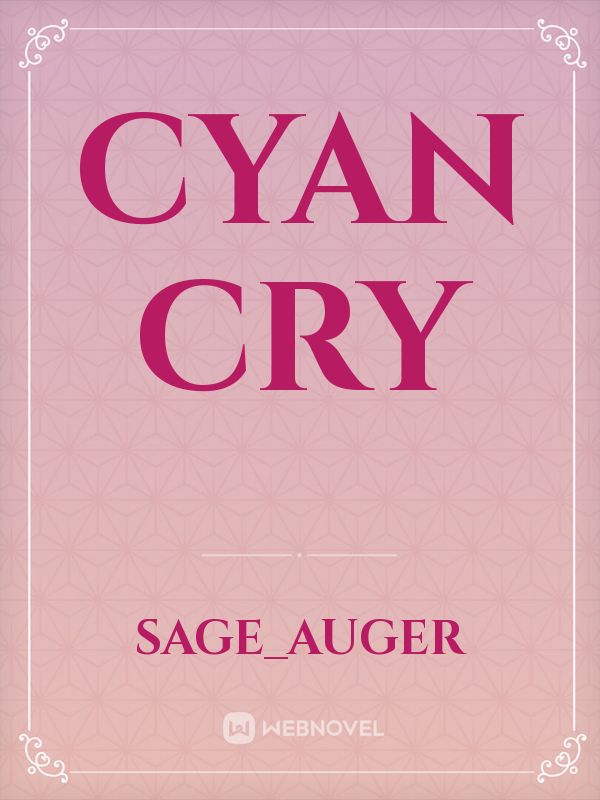 Cyan Cry Book