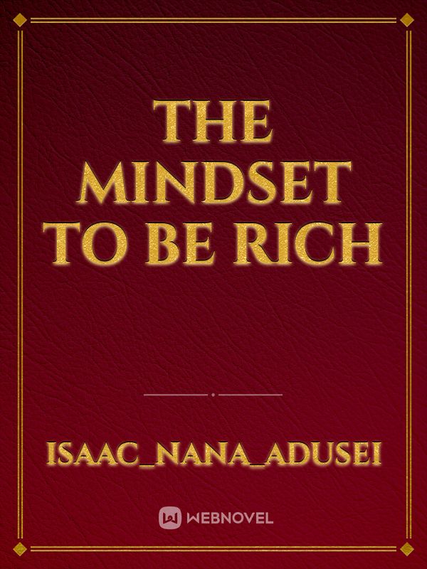 The mindset to be RICH Book