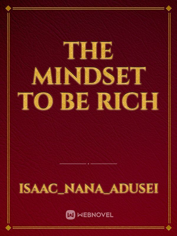 The mindset to be RICH