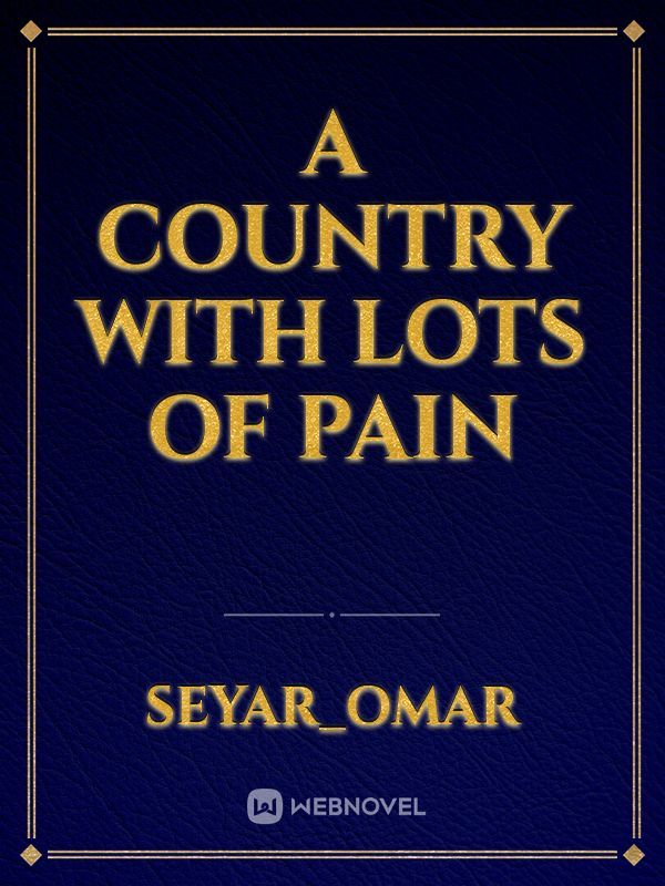 A Country with lots of pain Book
