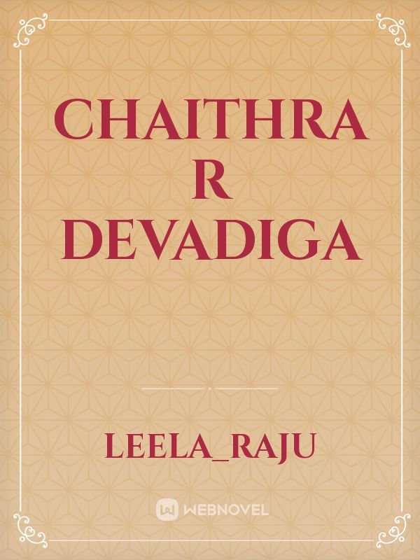 chaithra R Devadiga