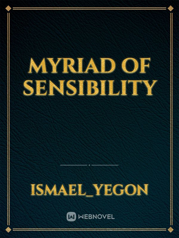 Myriad of sensibility Book