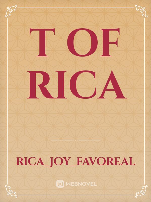 T of Rica Book