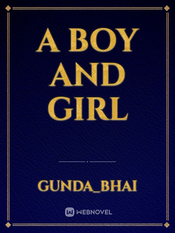 A Boy And Girl Book