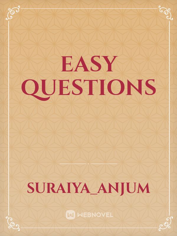 Easy questions Book