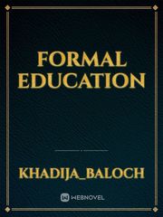 formal education Book