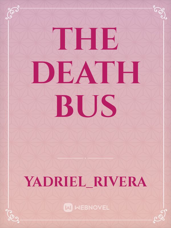 the death bus Book