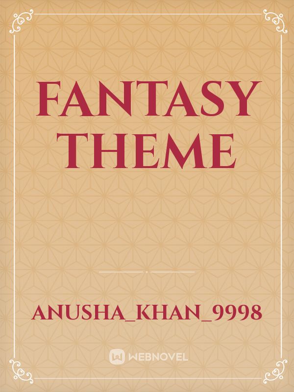 fantasy theme Book