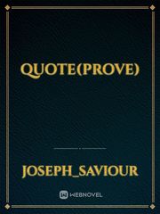 Quote(prove) Book