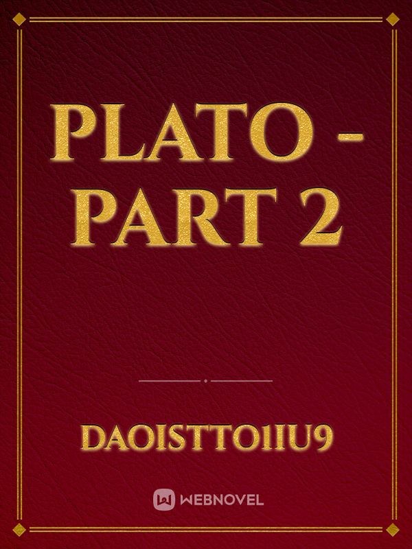 Plato - Part 2 Book