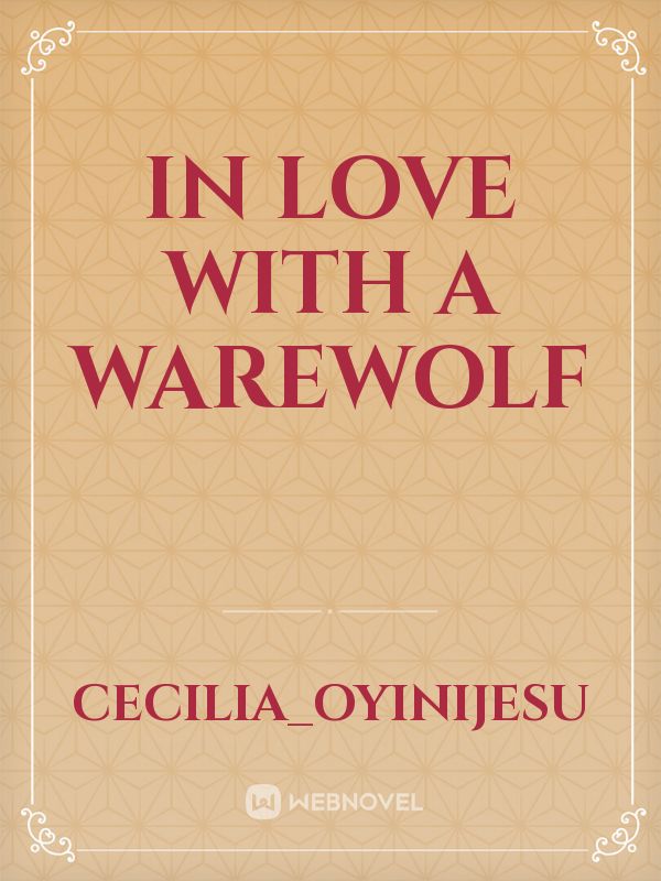 in love with a warewolf Book