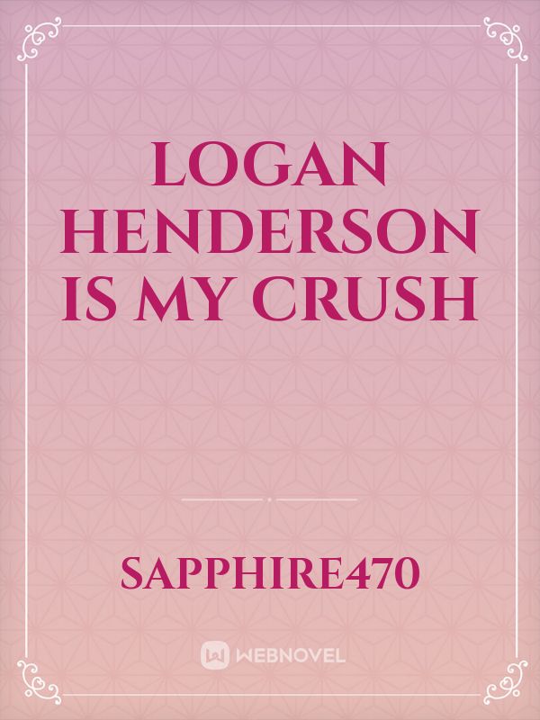 Logan Henderson is my Crush Book