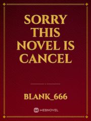 Sorry this novel is cancel Book