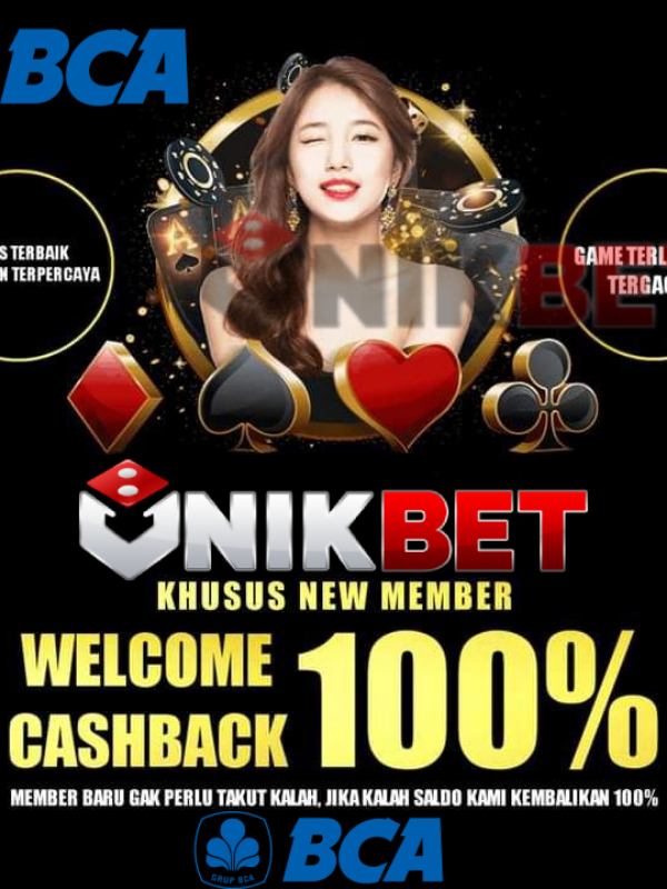 UNIKBET Situs Daftar Judi Slot Online Deposit Bank BCA