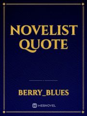 Novelist Quote Book