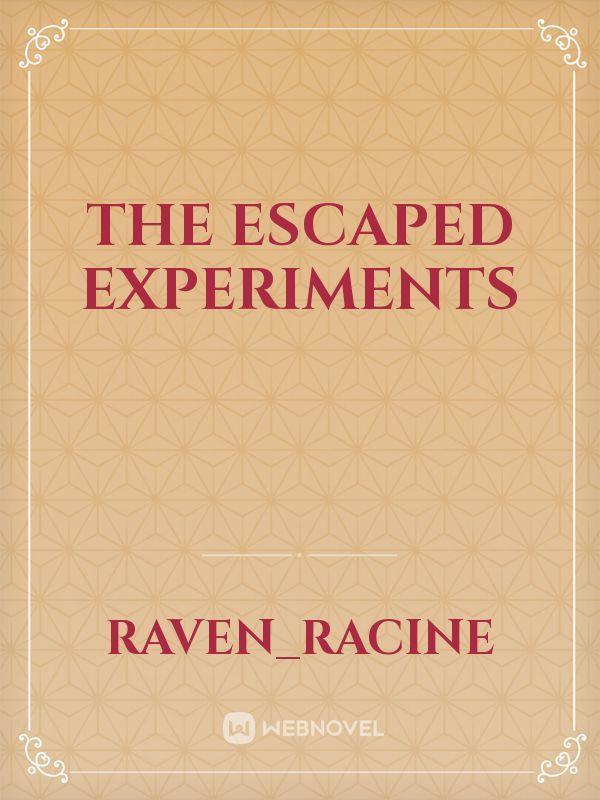 The Escaped Experiments Book