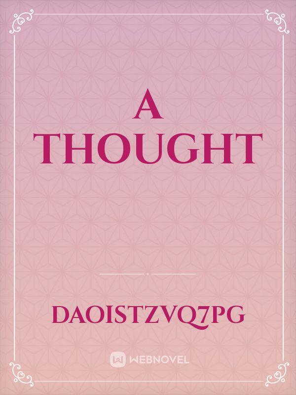 A Thought Book