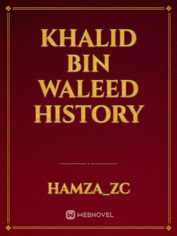 Khalid bin waleed history