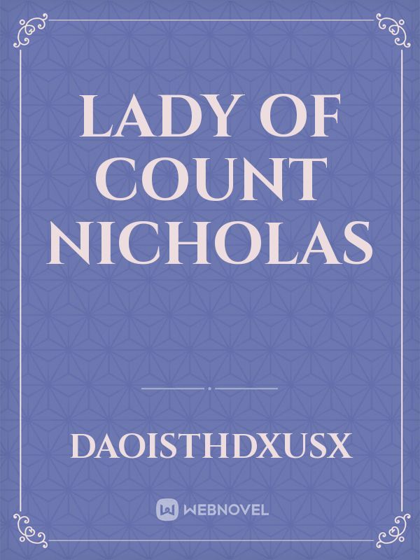 Lady of Count Nicholas Book