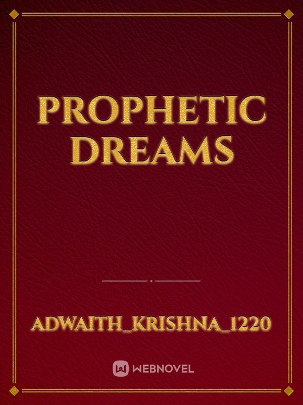 Prophetic dreams
