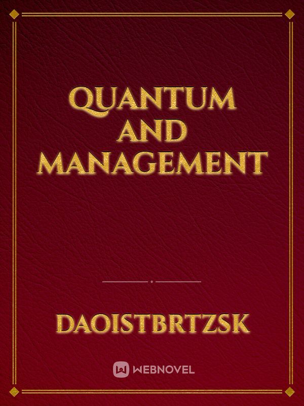 quantum and management Book