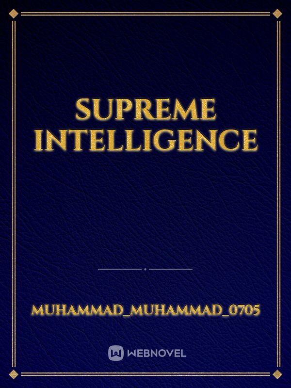 Supreme Intelligence Book