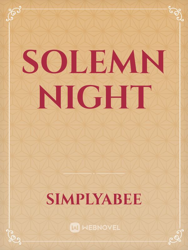 Solemn night Book