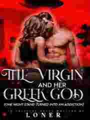 The virgin and her greek god Book