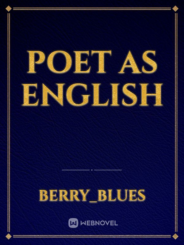 Poet As English