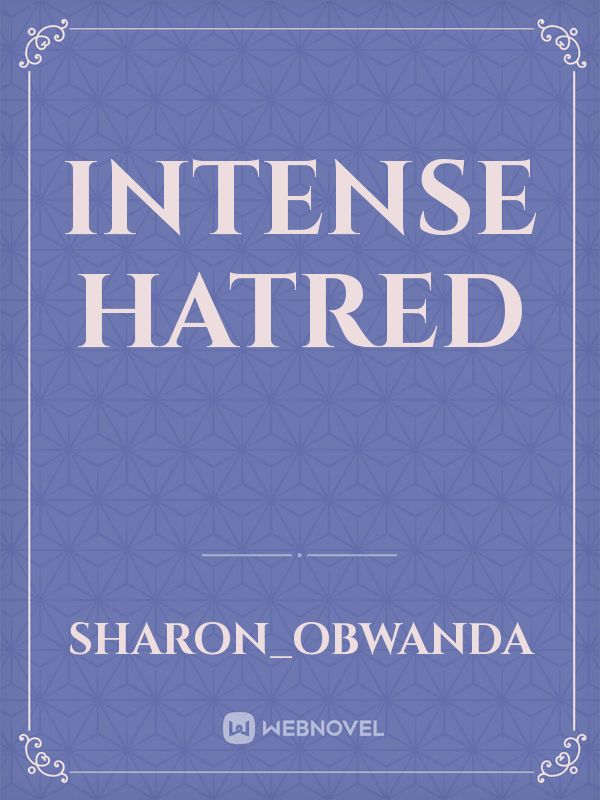 Intense Hatred Book