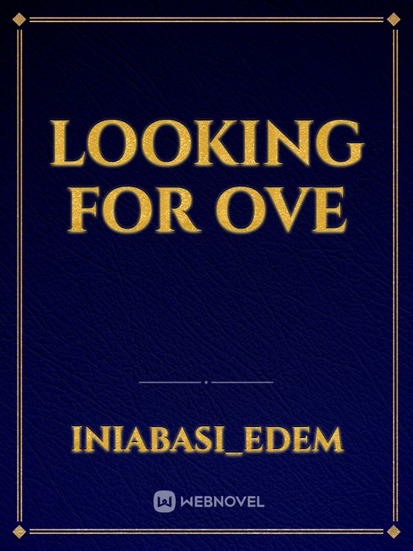 looking for ove Book