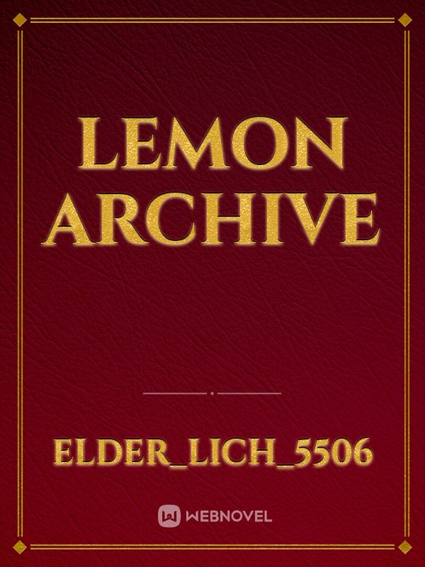 Lemon Archive Book