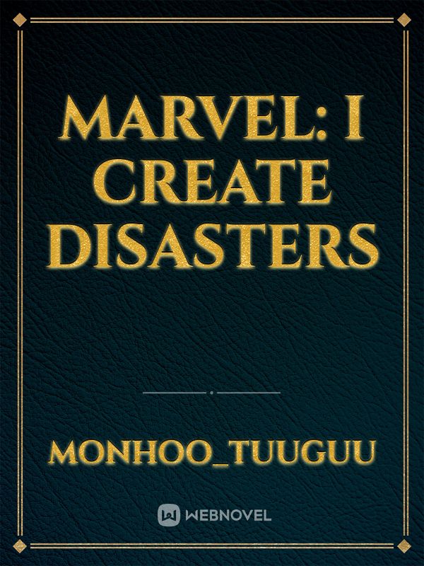 Marvel: I Create Disasters Book