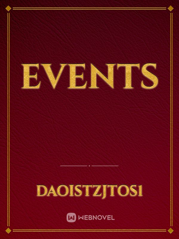 events Book