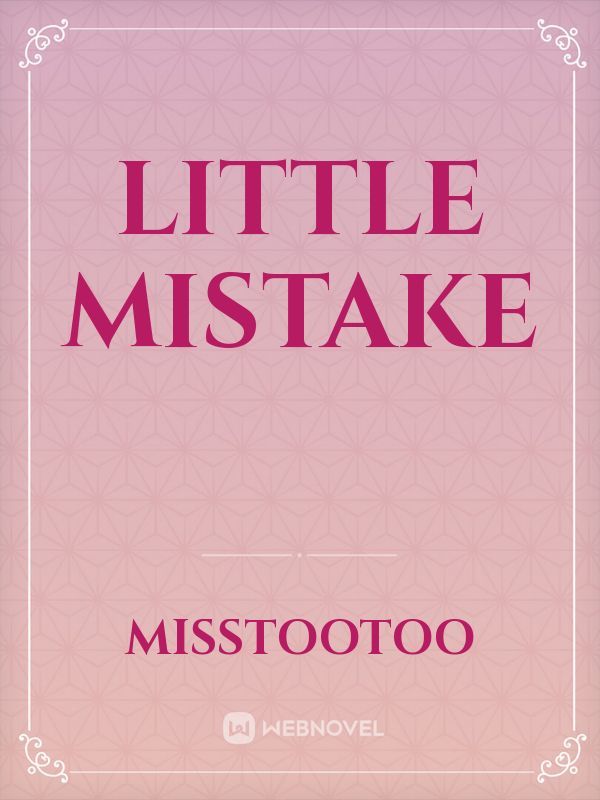 Little mistake Book
