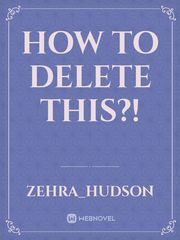 How to delete this?! Book