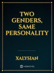 Two Genders, Same Personality Book