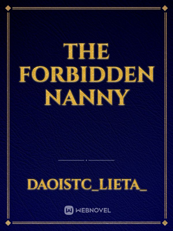 The Forbidden Nanny Book