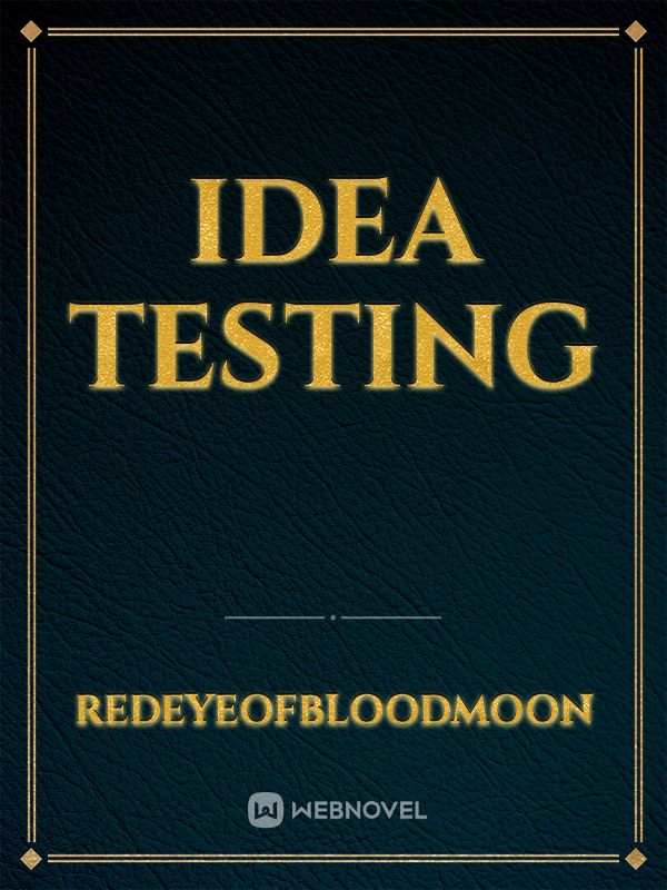 Idea testing Book